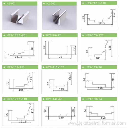 Door frame roll forming machine